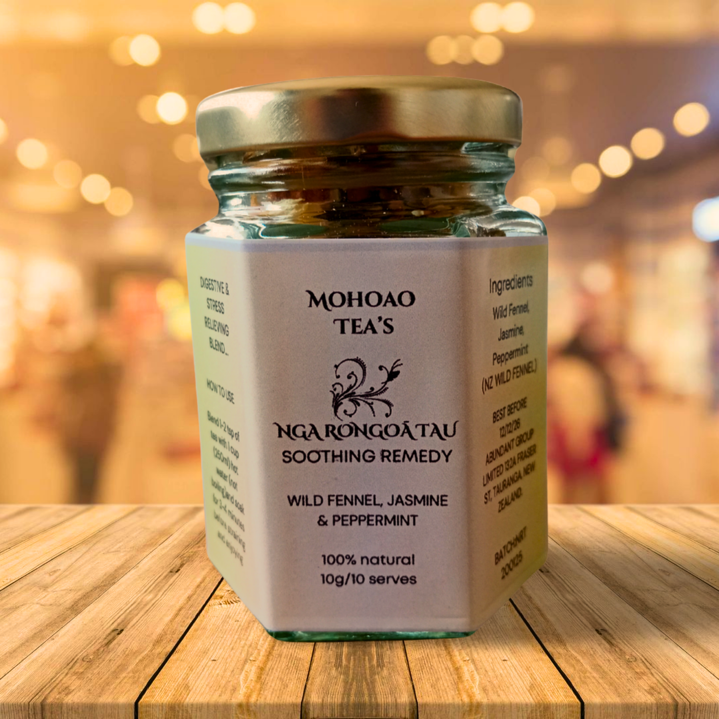 Ngā Rongoā Tau / Wild fennel infused herbal tea