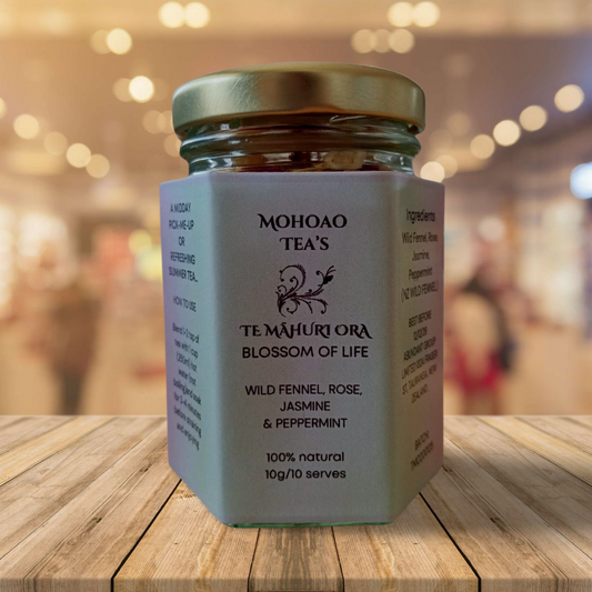 Te Māhuri Ora /  Wild fennel infused herbal tea