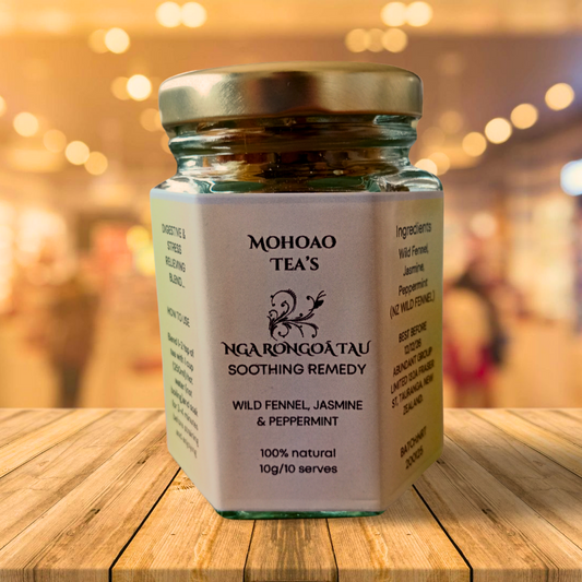 Ngā Rongoā Tau / Wild fennel infused herbal tea